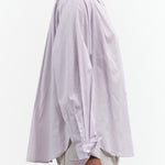 Rachel Comey Mauve Lavender Button Up Becker Top 