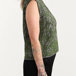 Rachel Comey Apparel Womens Sweaters Brocca Vest in Dove-Green