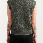 Rachel Comey Apparel Womens Sweaters Brocca Vest in Dove-Green