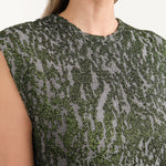 Rachel Comey Apparel Womens Sweaters Brocca Vest in Dove-Green