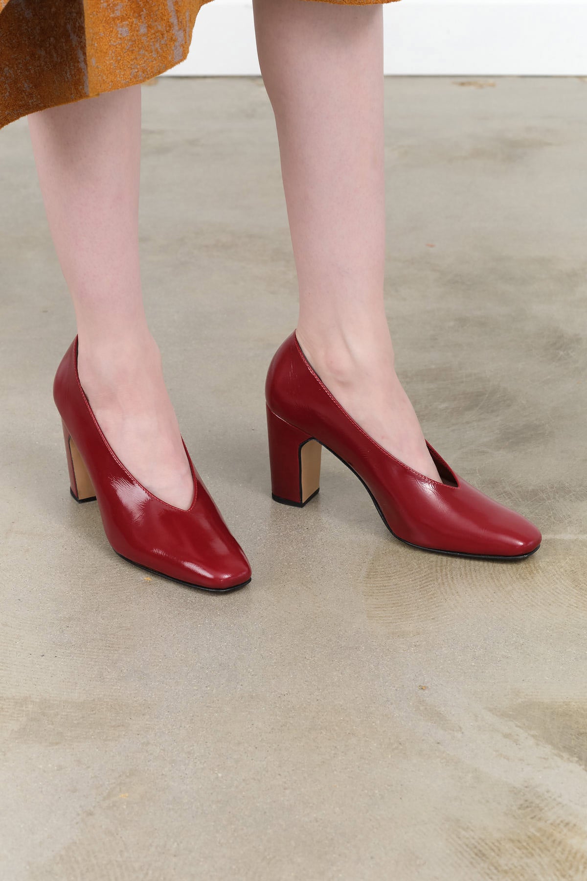 Rachel Comey Chloris Pump in Scarlet Red