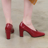 Scarlet Red Chloris Pump by Rachel Comey