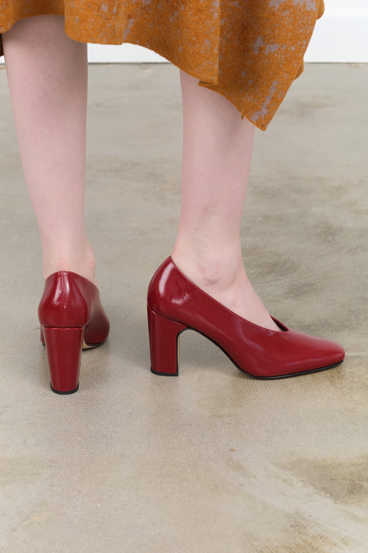 Scarlet Red Chloris Pump by Rachel Comey