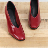 Designer Brand Rachel Comey Classic Chloris High Heel Pump in Scarlet Red