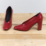 Designer Brand Rachel Comey Classic Chloris High Heel Pump in Scarlet Red