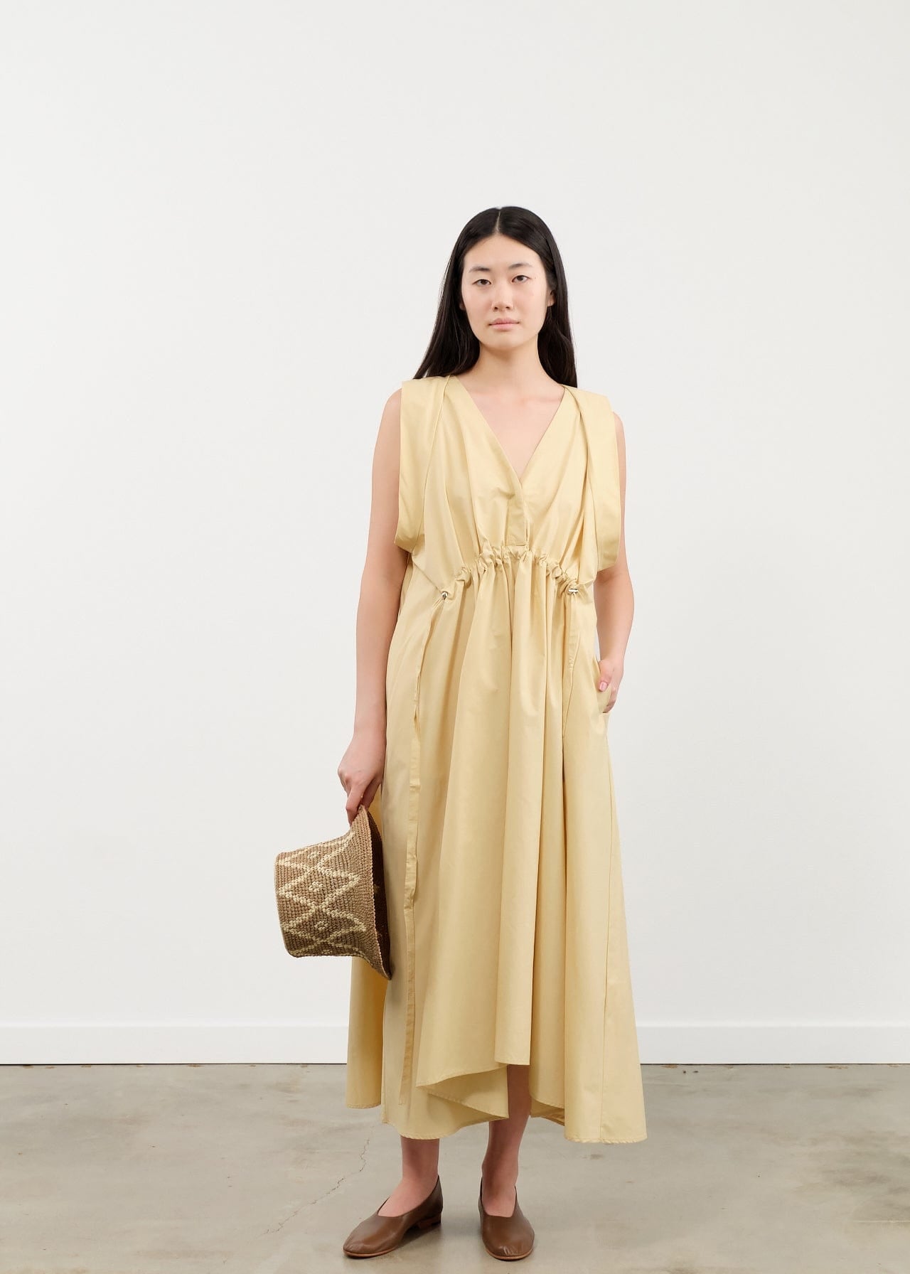 Rachel Comey Apparel Womens Dresses Clement Dress in Corn