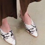 Rachel Comey Accessories Womens Shoes Clemmie Kitten Heel in Blush Multi