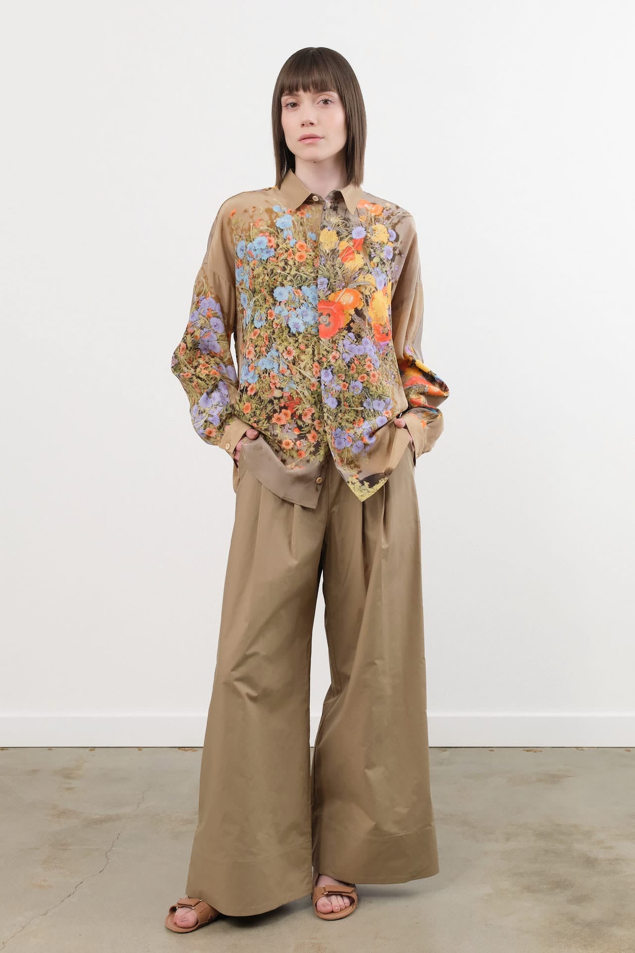 Rachel Comey Apparel Womens Pants Coxsone Pant in Khaki