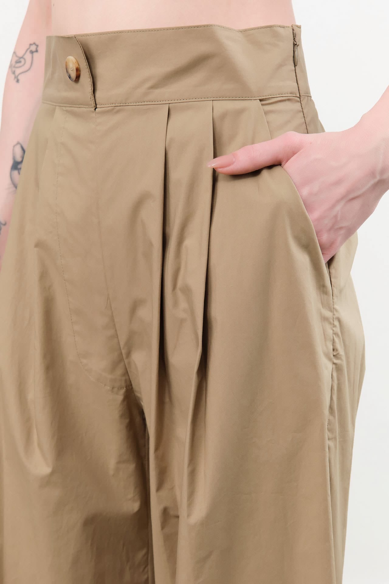Rachel Comey Apparel Womens Pants Coxsone Pant in Khaki