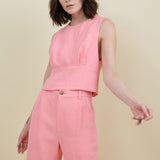 Rachel Comey Darter Top in Light Pink 