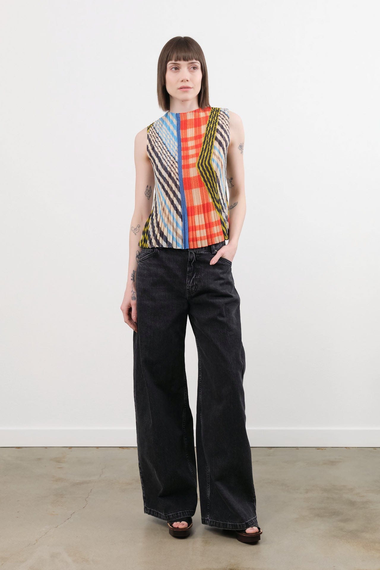 Rachel Comey Apparel Womens Denim Dottir Pant in Black