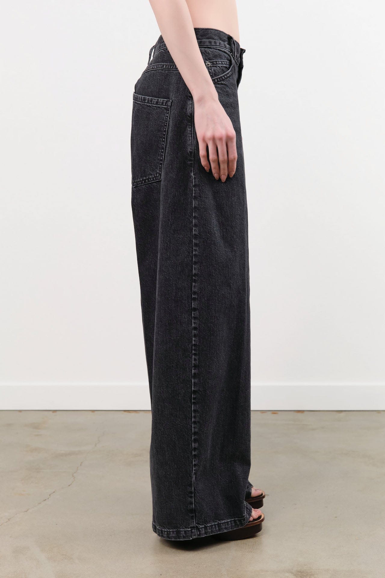 Rachel Comey Apparel Womens Denim Dottir Pant in Black