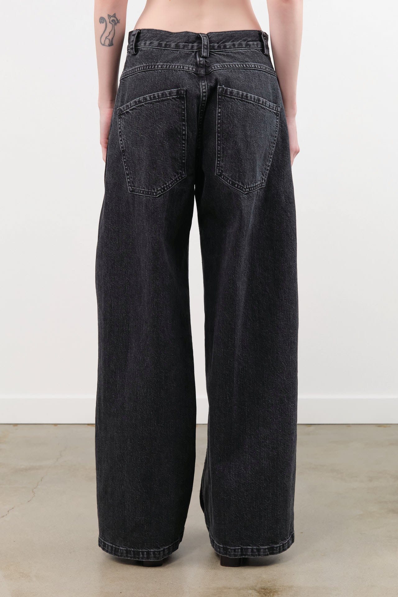 Rachel Comey Apparel Womens Denim Dottir Pant in Black