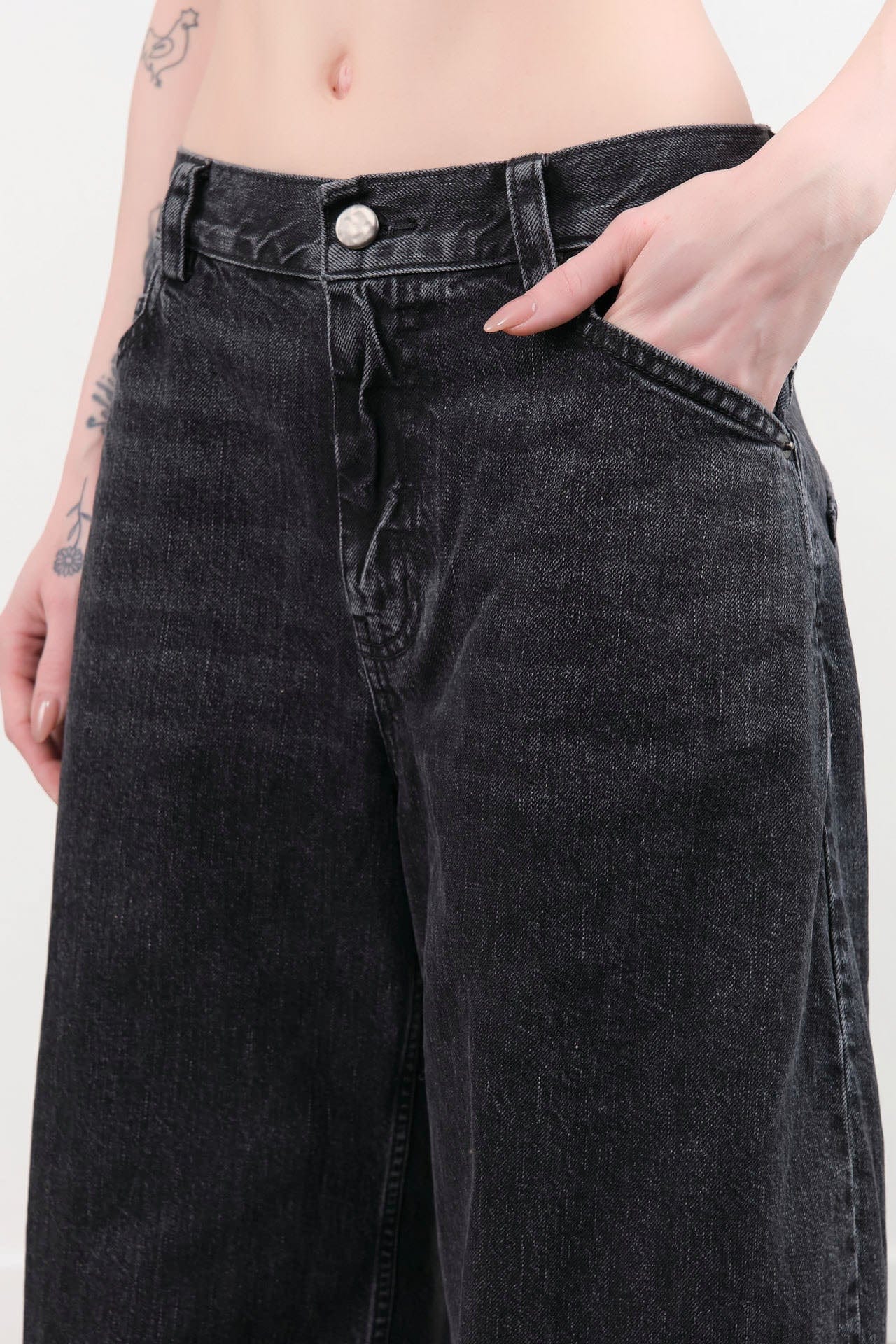 Rachel Comey Apparel Womens Denim Dottir Pant in Black