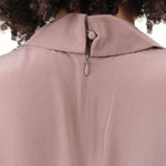 Sleeveless Button Up Blouse Duston Top with Collar in Mauve Purple by Rachel Comey Designer Brand 