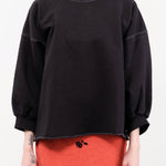 Rachel Comey Apparel Womens Lounge Fond Sweatshirt in Charcoal