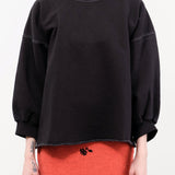 Rachel Comey Apparel Womens Lounge Fond Sweatshirt in Charcoal