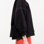 Rachel Comey Apparel Womens Lounge Fond Sweatshirt in Charcoal