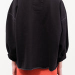Rachel Comey Apparel Womens Lounge Fond Sweatshirt in Charcoal