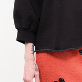 Rachel Comey Apparel Womens Lounge Fond Sweatshirt in Charcoal