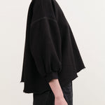Rachel Comey Apparel Womens Blouses Fond Sweatshirt in Charcoal Charcoal / XS/S