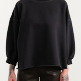 Rachel Comey Apparel Womens Lounge Fond Sweatshirt in Charcoal