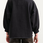 Rachel Comey Apparel Womens Lounge Fond Sweatshirt in Charcoal