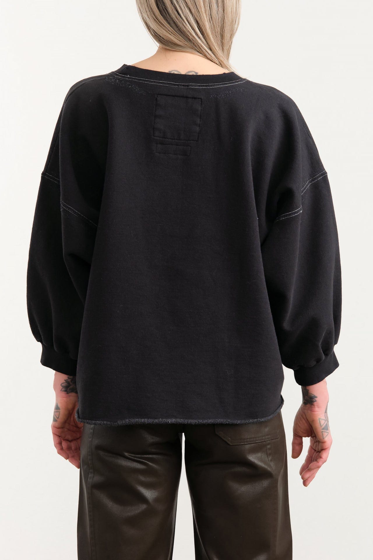 Rachel Comey Apparel Womens Lounge Fond Sweatshirt in Charcoal