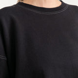 Rachel Comey Apparel Womens Lounge Fond Sweatshirt in Charcoal