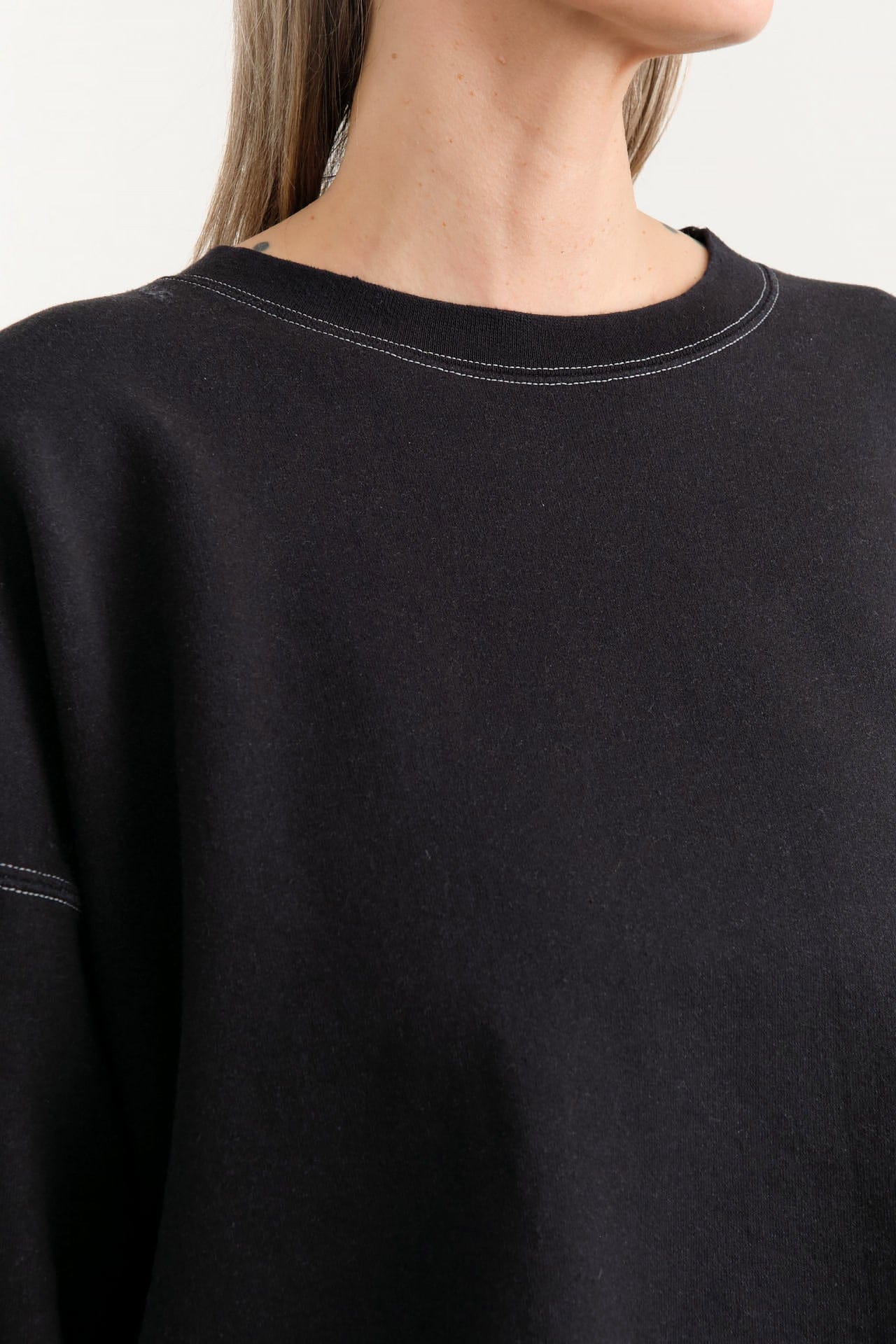 Rachel Comey Apparel Womens Lounge Fond Sweatshirt in Charcoal