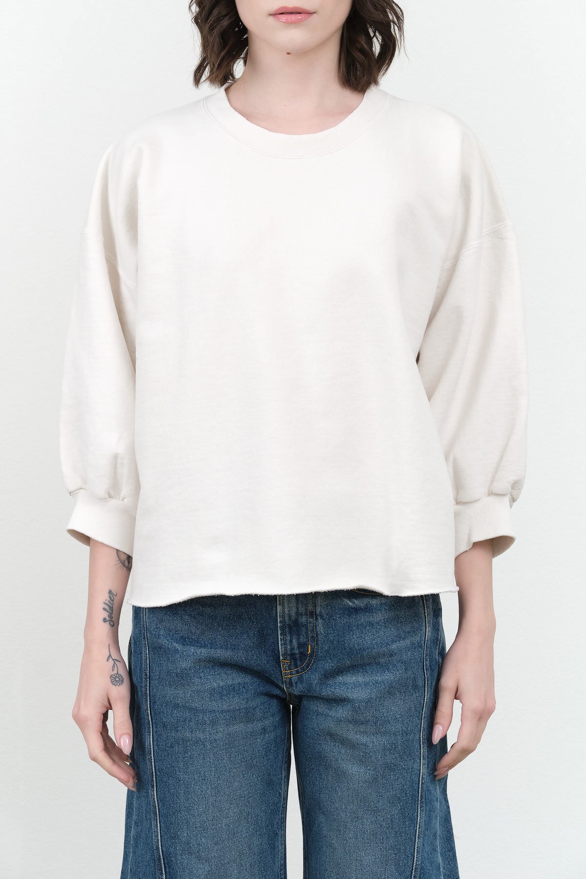 Fond Sweatshirt By Rachel Comey in Dirty White