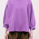 Rachel Comey Apparel Womens Lounge Fond Sweatshirt in Orchid
