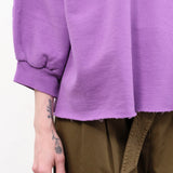 Rachel Comey Apparel Womens Lounge Fond Sweatshirt in Orchid