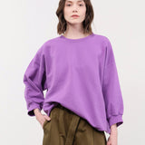 Rachel Comey Apparel Womens Lounge Fond Sweatshirt in Orchid