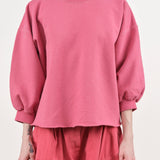 Rachel Comey Apparel Womens Lounge Fond Sweatshirt in Rosebud
