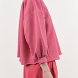 Rachel Comey Apparel Womens Lounge Fond Sweatshirt in Rosebud