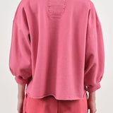Rachel Comey Apparel Womens Lounge Fond Sweatshirt in Rosebud