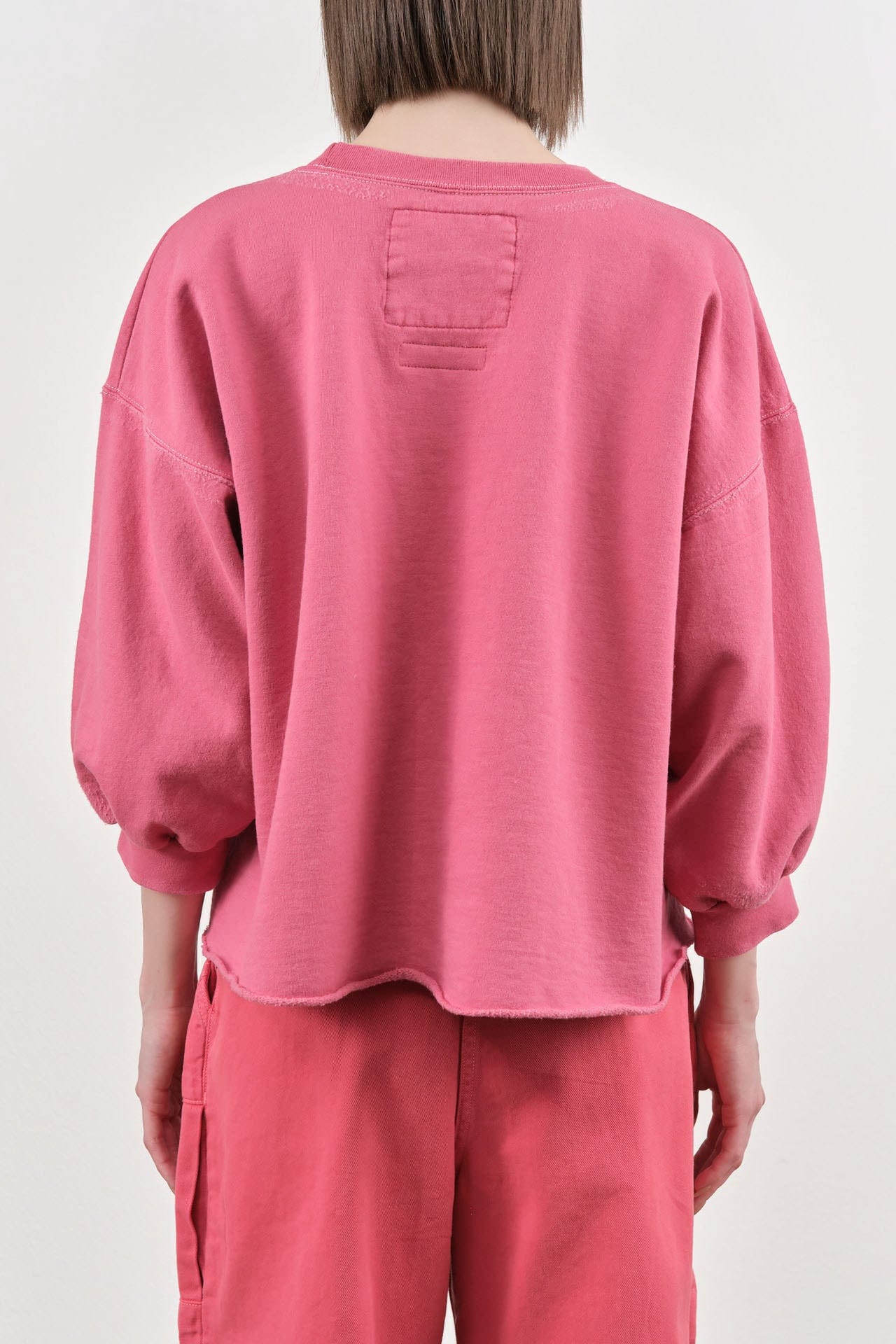 Rachel Comey Apparel Womens Lounge Fond Sweatshirt in Rosebud