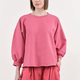 Rachel Comey Apparel Womens Lounge Fond Sweatshirt in Rosebud