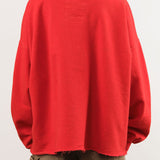 Rachel Comey Apparel Womens Lounge Fonder Sweatshirt in Cherry Cherry / XS/S