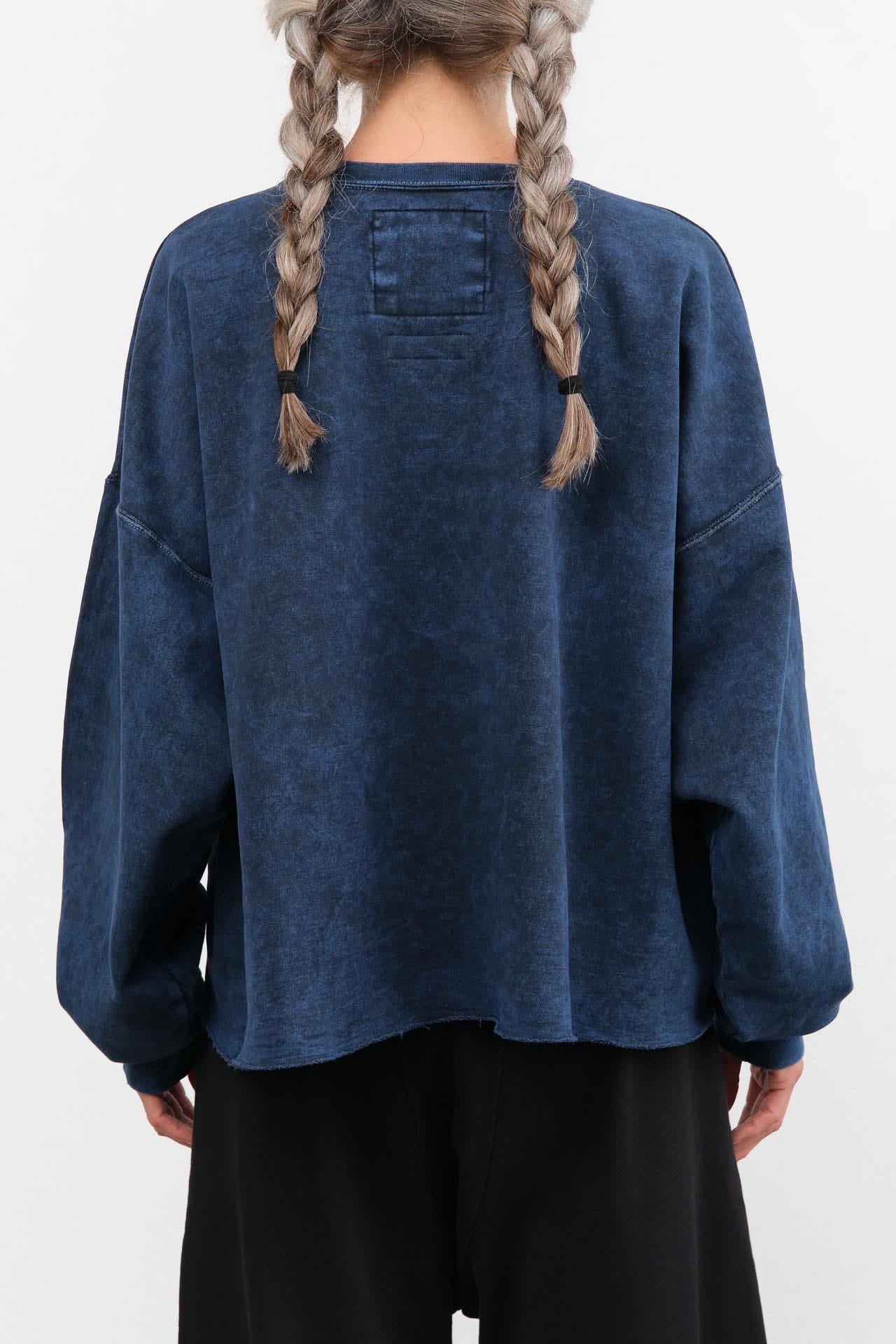 Rachel Comey Apparel Womens Lounge Fonder Sweatshirt in Indigo Indigo / XS/S