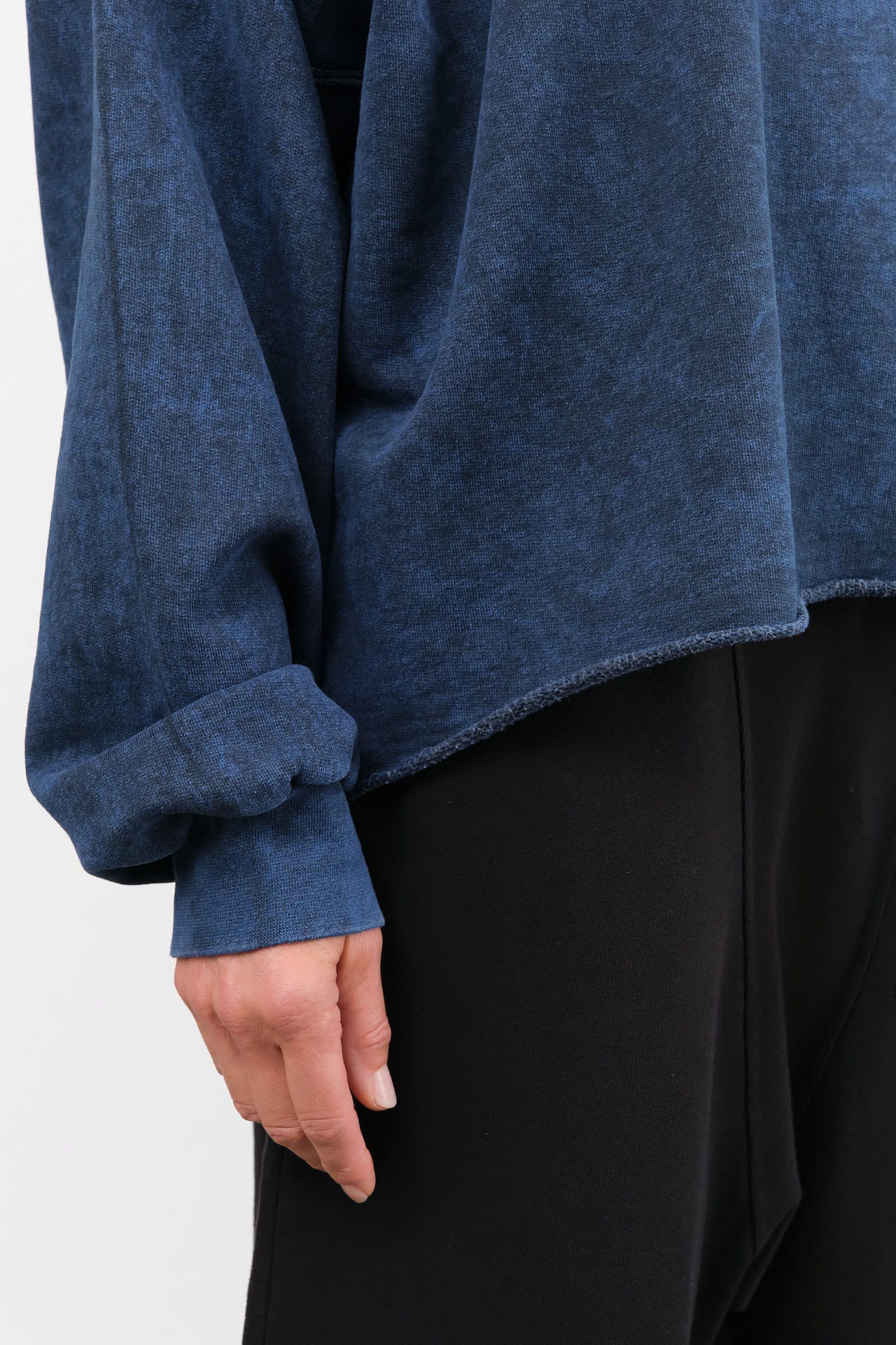 Rachel Comey Apparel Womens Lounge Fonder Sweatshirt in Indigo Indigo / XS/S