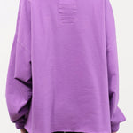 Rachel Comey Apparel Womens Lounge Fonder Sweatshirt in Orchid Orchid / XS/S
