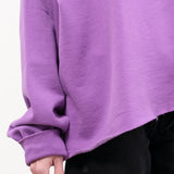 Rachel Comey Apparel Womens Lounge Fonder Sweatshirt in Orchid Orchid / XS/S