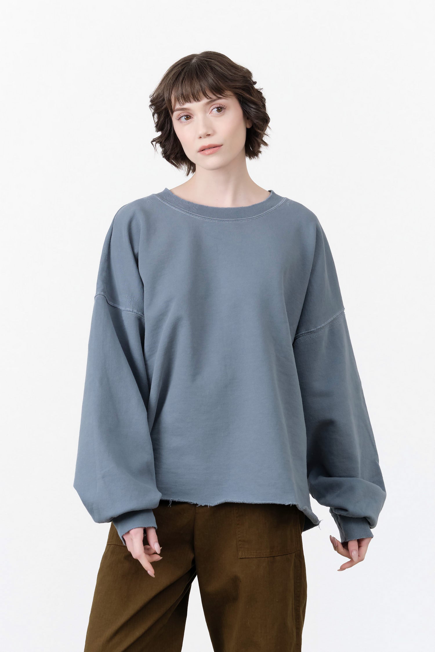 Rachel Comey Fonder Sweatshirt in Petrol