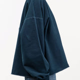 Rachel Comey Apparel Womens Lounge Fonder Sweatshirt in Teal Teal / XS/S