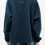 Rachel Comey Apparel Womens Lounge Fonder Sweatshirt in Teal Teal / XS/S