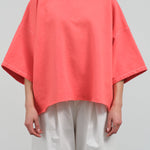 Front view of Fondly Sweatshirt in Guava