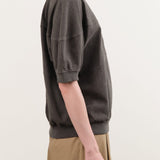 Football Tee in Ash