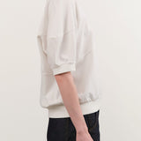 Football Tee in White